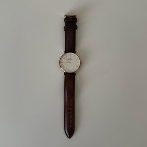 Daniel Wellington Brown Leather Watch